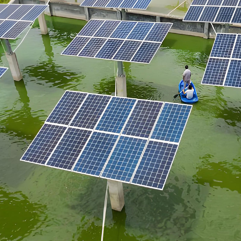Staffa solare fissa per la superficie dell'acqua