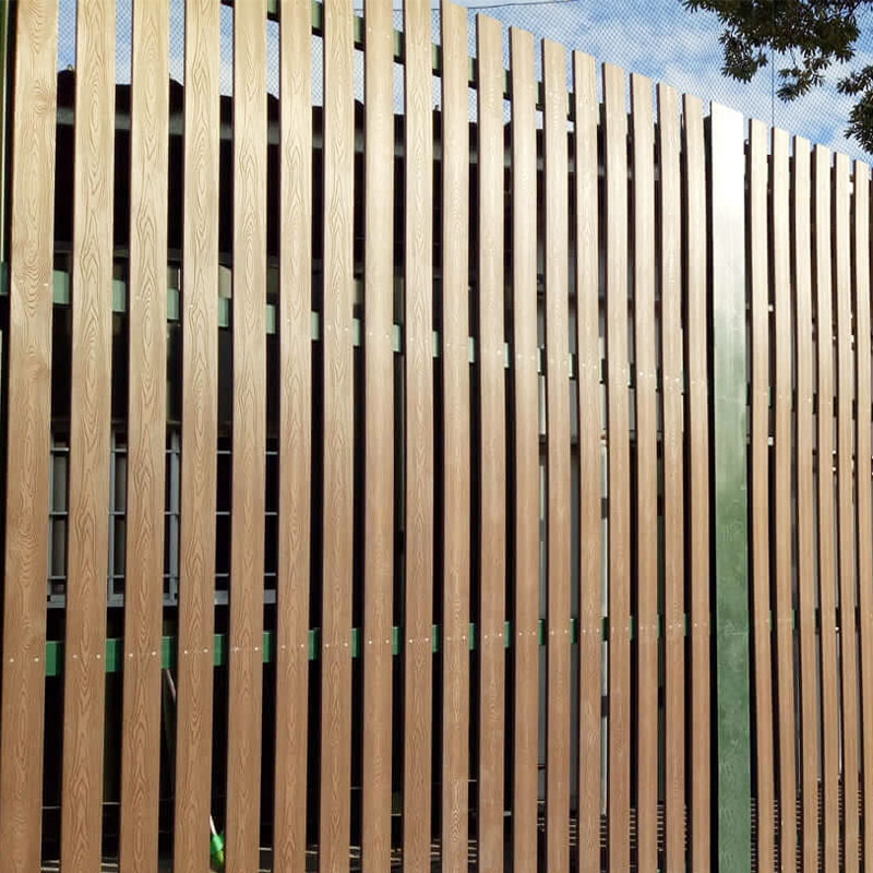 Recinzione in legno plastico della Grande Muraglia (grata)