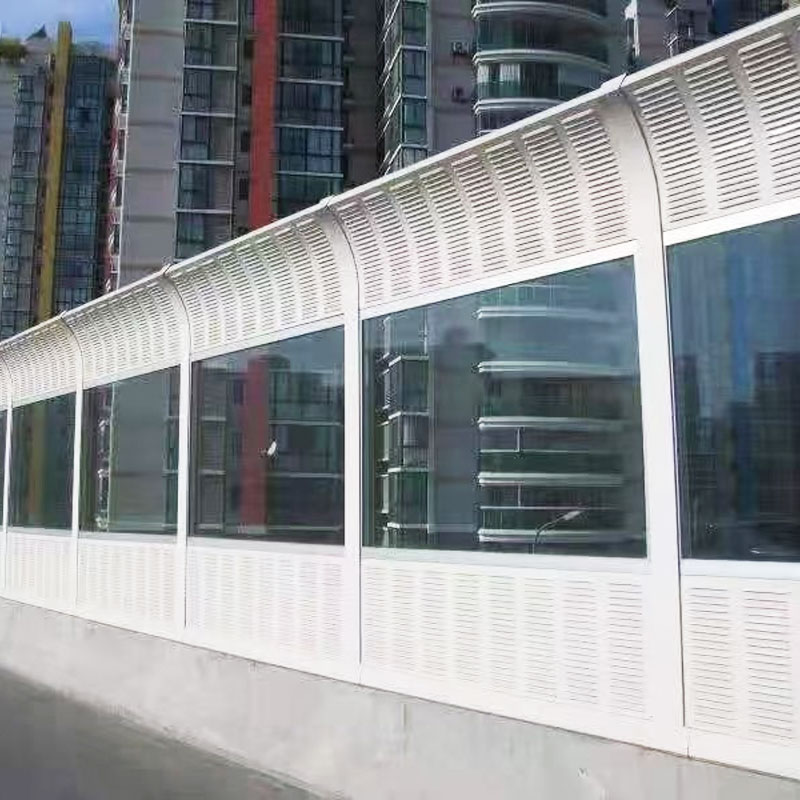 Barriera acustica perimetrale residenziale