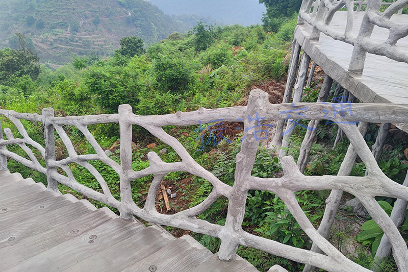 Guardrail paesaggistico