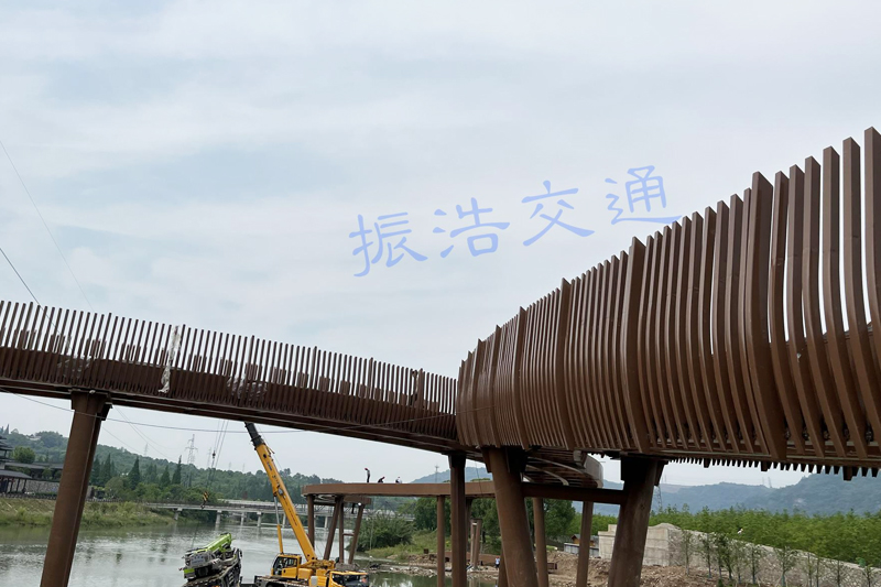 Guardrail in lega di alluminio